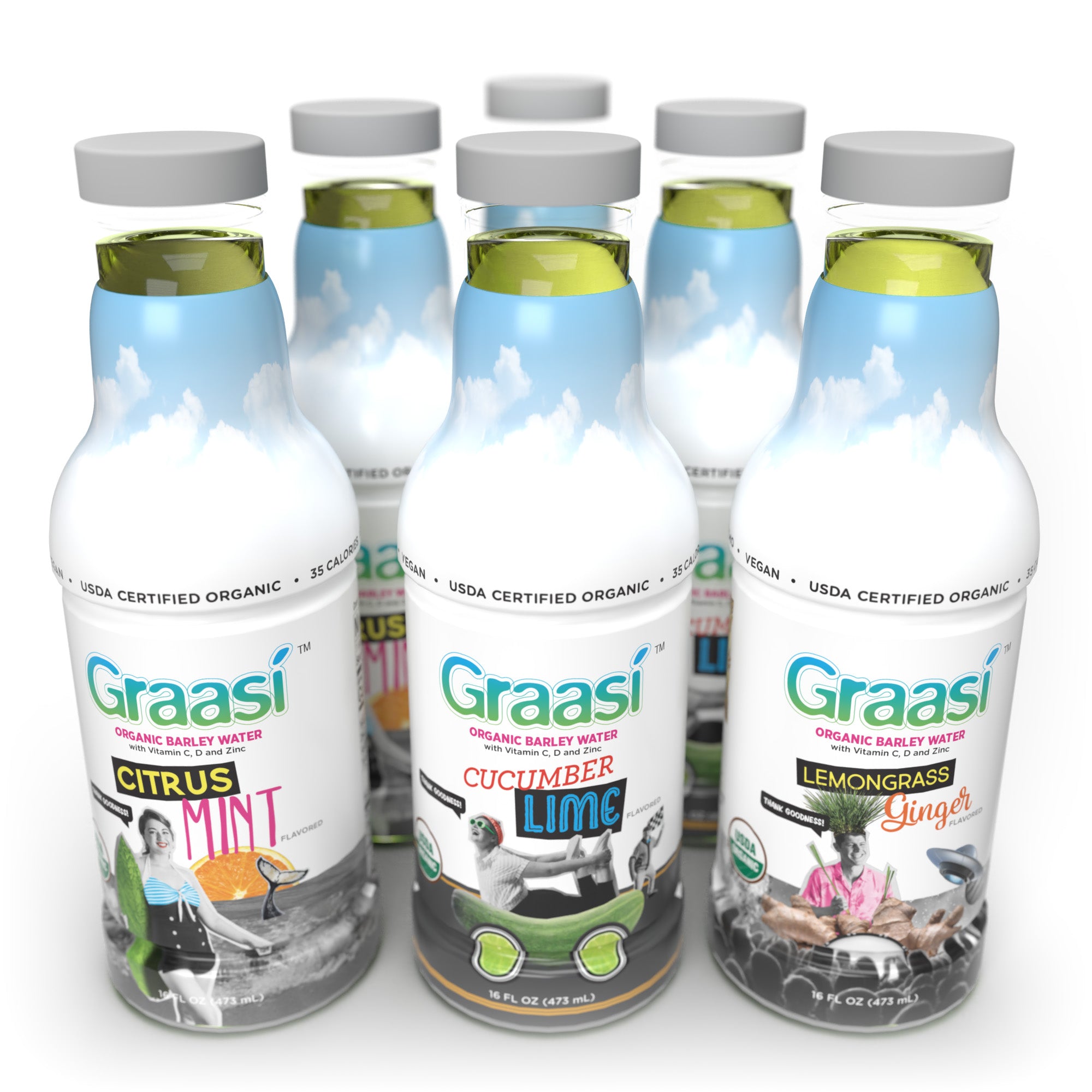 graasi barley water variety pack