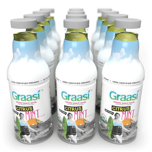 graasi citrus mint barley water