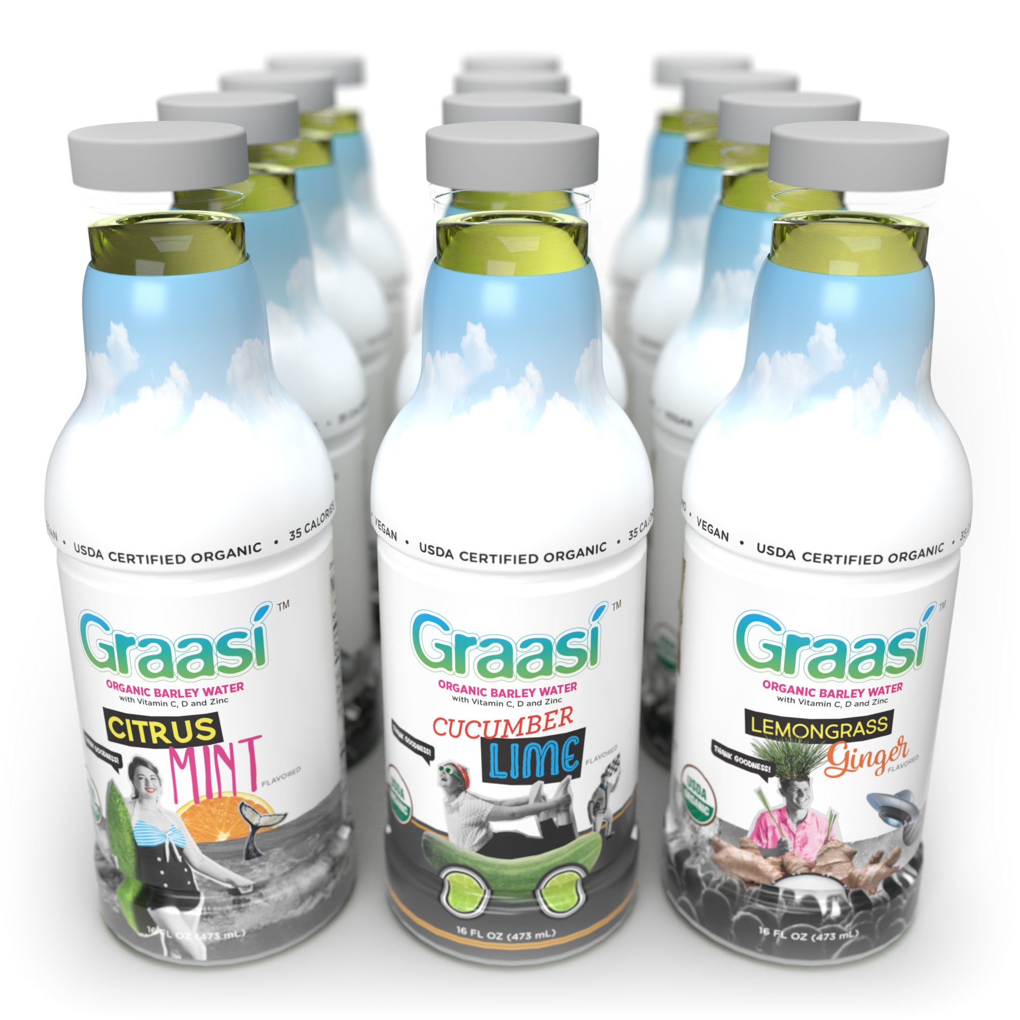 graasi barley water variety pack
